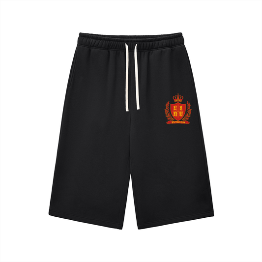 LINY Crest Drawstring Three-Quarter Sweatpants